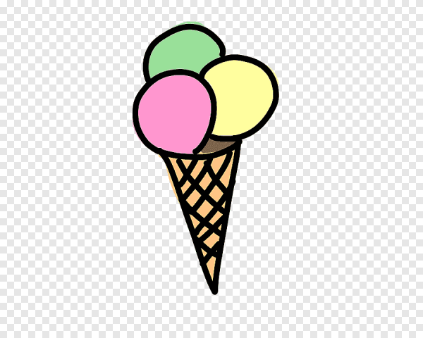 Мороженое для срисовки
