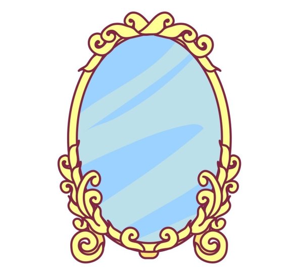 Зеркало рисунок