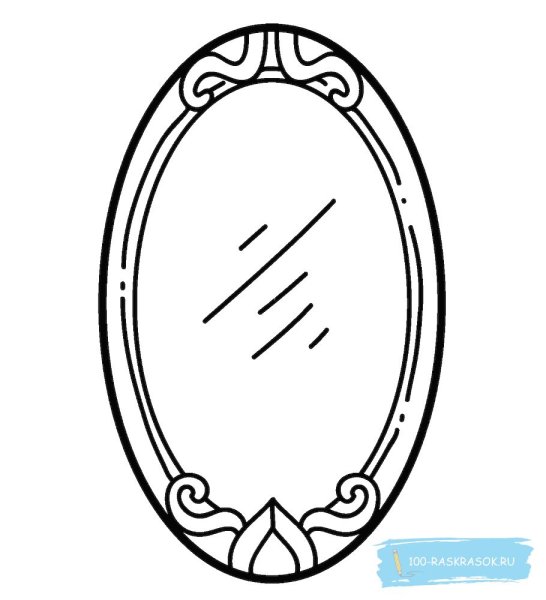 Зеркало мультяшный