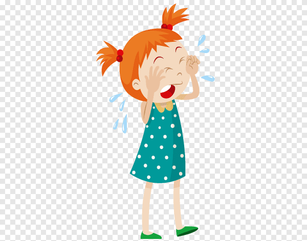 Девочка кричит