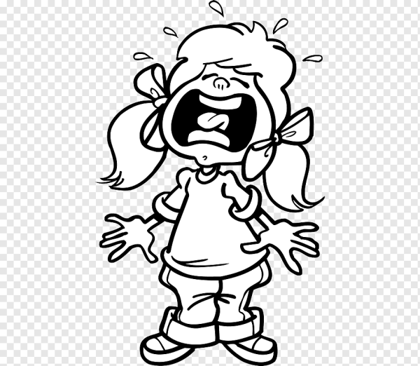 Раскраска Плакса