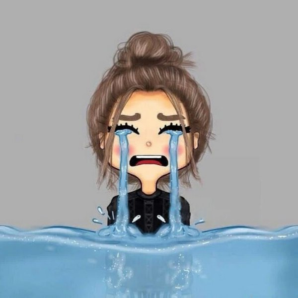 Нарисовать девочку которая плачет