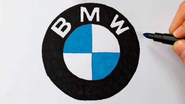 Нарисовать значок БМВ