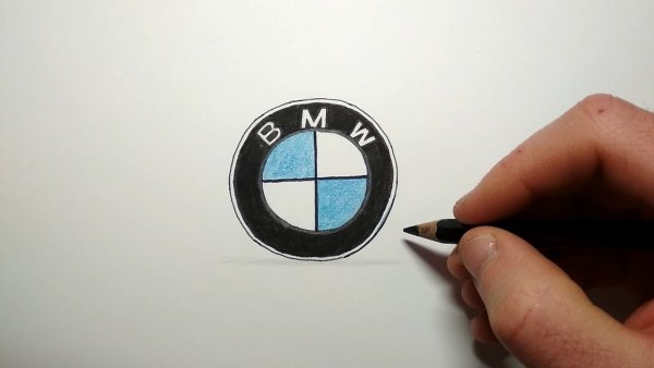 Значок BMW вектор