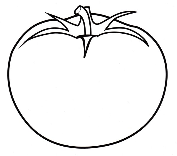Томат нарисовать