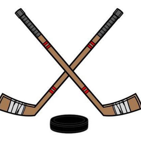 Скрещенные хоккейные клюшки