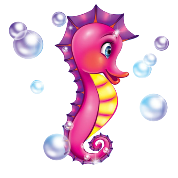 Раскраска морские обитатели