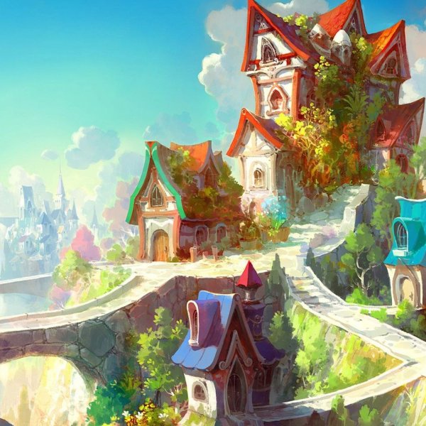 Сказочный фон