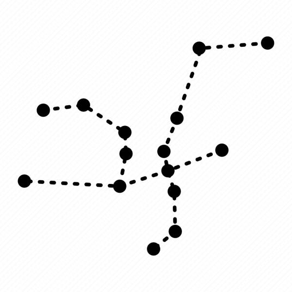 Андромеда Созвездие схематично