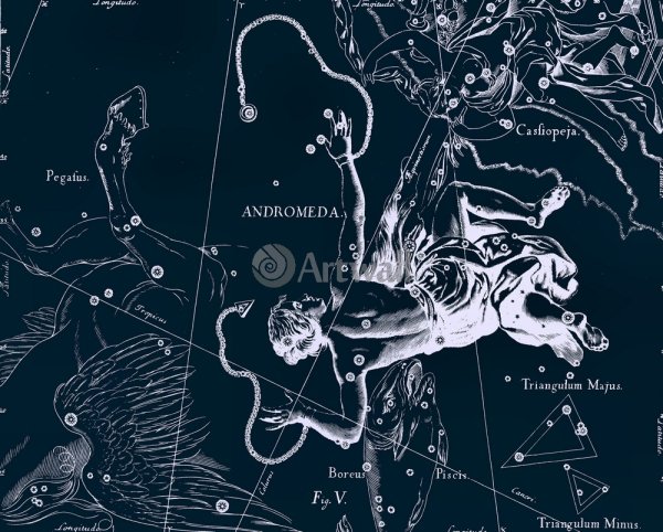 Андромеда Созвездие атлас Гевелия