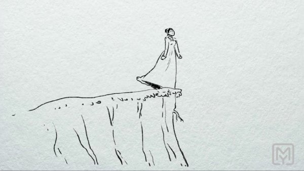 Обрыв рисунок