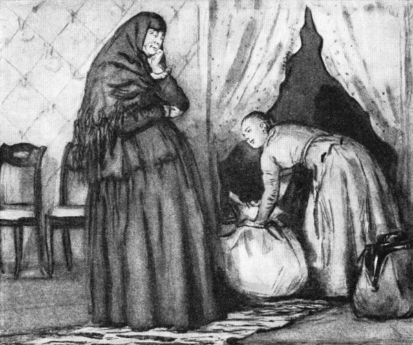 Гроза Островский Катерина и Борис