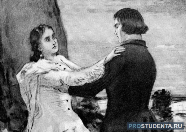 Гроза Островский Катерина и Борис