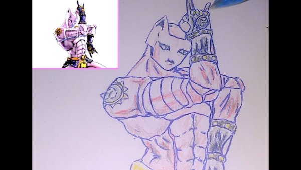 Раскраска Джо Джо киллер Квин