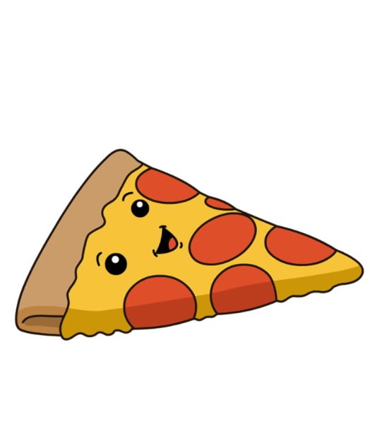 Пицца рисунок