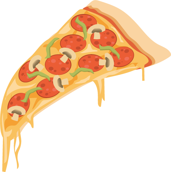 Кусок пиццы