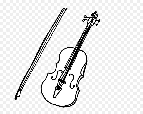 Виолончель рисунок