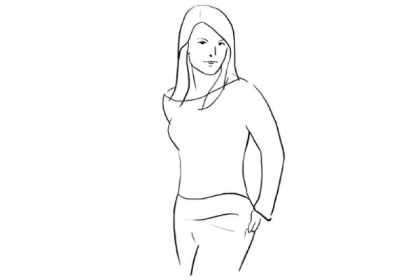 Портрет карандашом легко