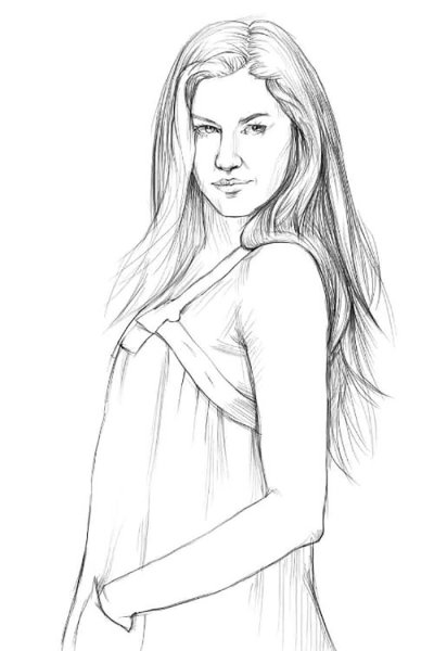 Человек рисунок