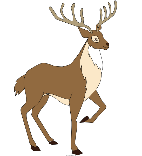 Олень для детей