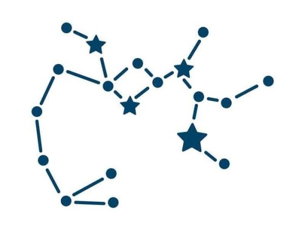 Созвездие тату Sagittarius