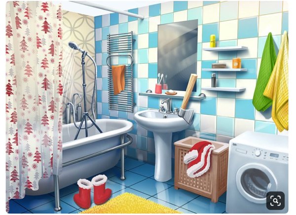 Ванная комната мультяшный