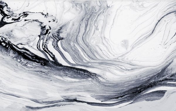 Мрамор черно белый