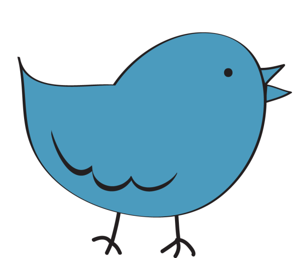 Птица мультяшная