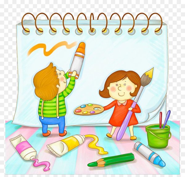 Клипарты по рисованию