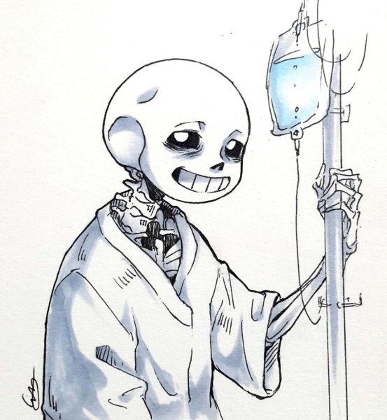 Undertale скетчи Санс