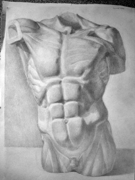 Экорше Гудона рука