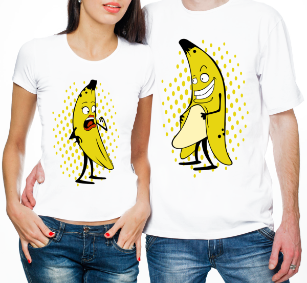 Парные футболки на свадьбу