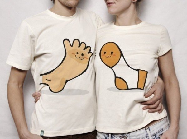 Футболка для влюбленных