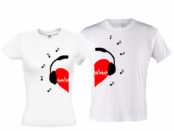 Футболка с днем влюбленных!