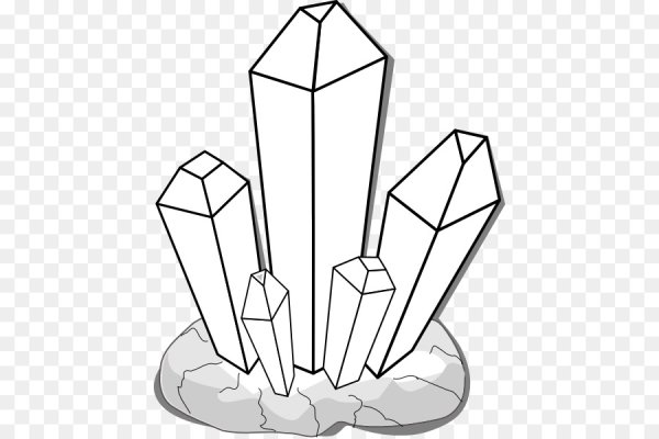 Раскраска Кристалл