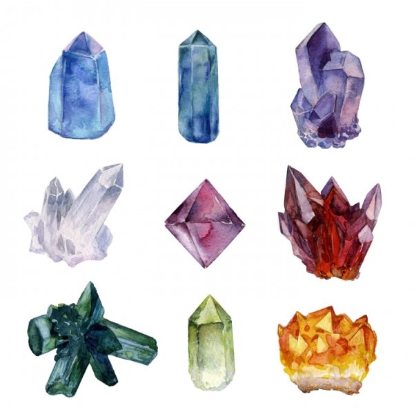 Рисование кристаллов