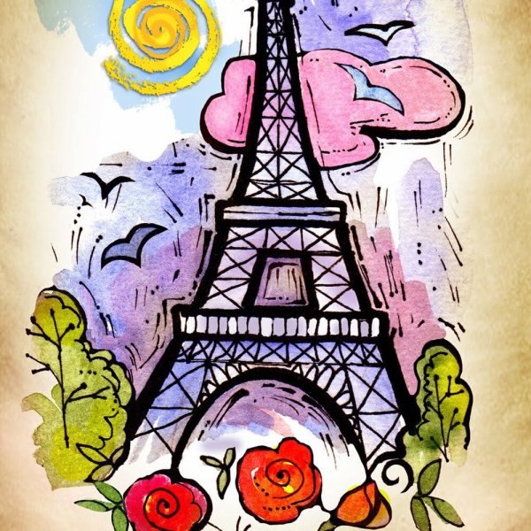 Эльфиева башня арт