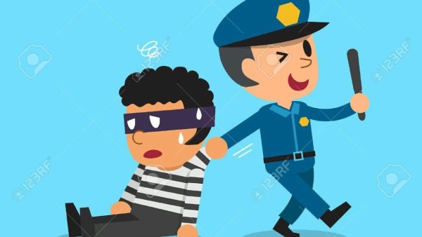 Воришка и полицейский