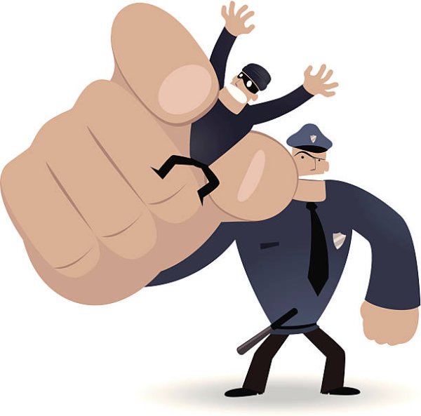 Преступник клипарт