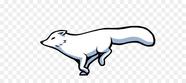 Лиса карандашом