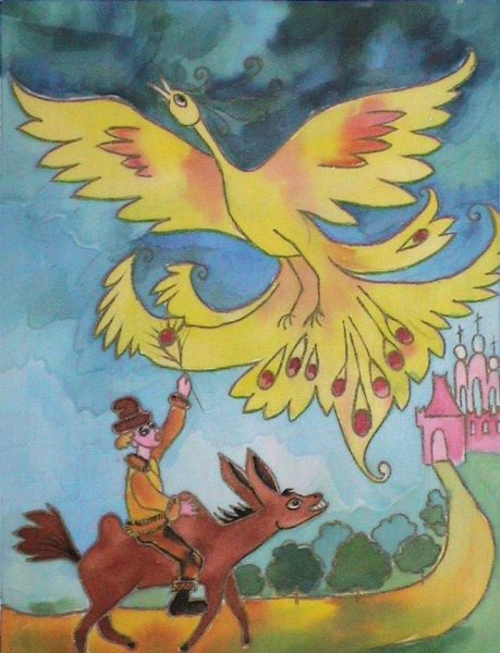 Конёк-горбунок рисунок карандашом