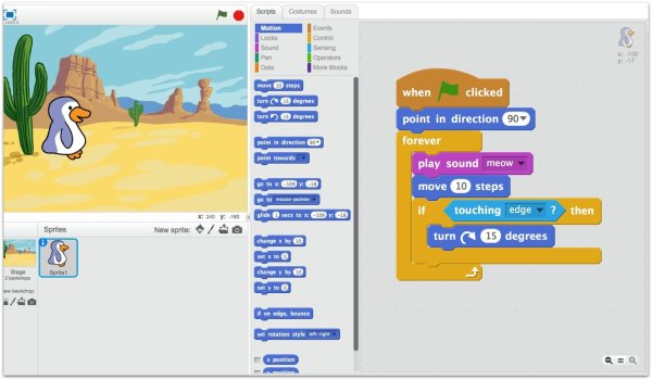 Среда программирования Scratch 2.0