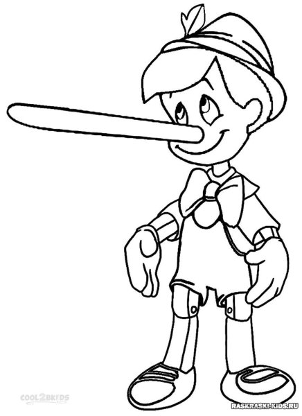 Пиноккио эскиз