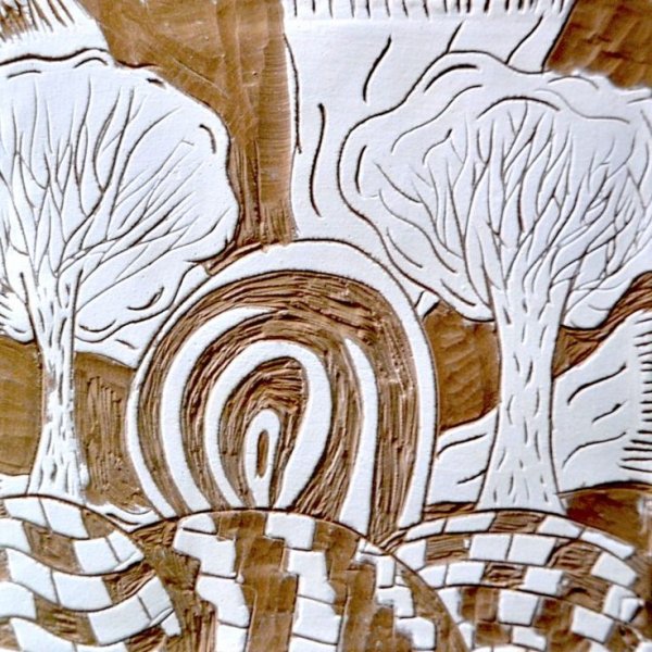 Техника сграффито в живописи