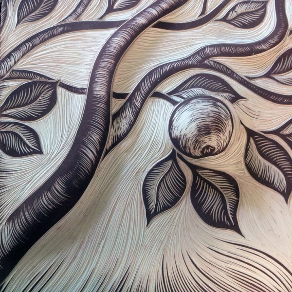 Сграффито масляная живопись