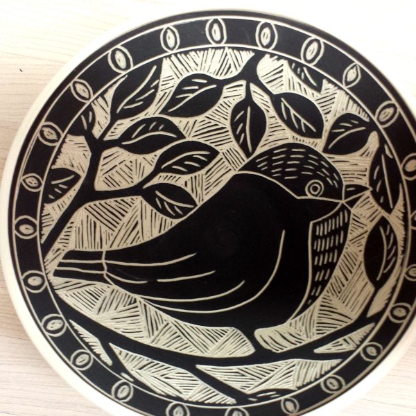 Техника сграффито в керамике