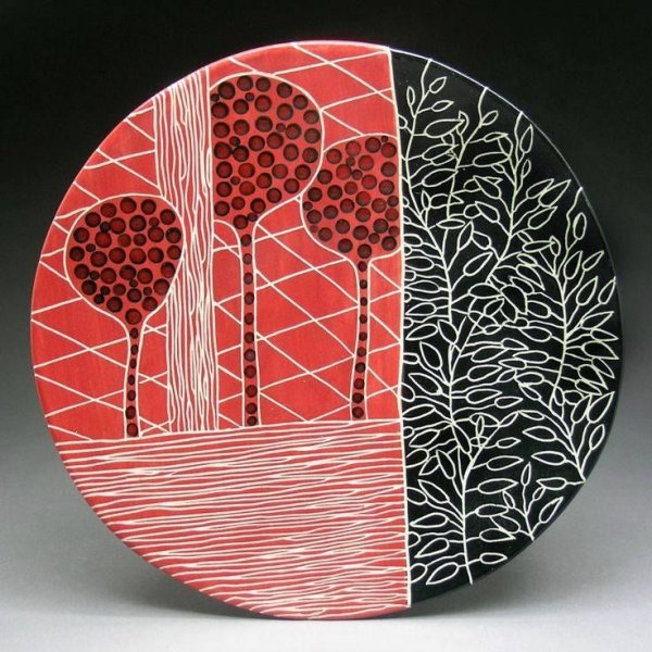 Керамика техника графитто