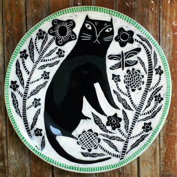 Сграффито ангоб