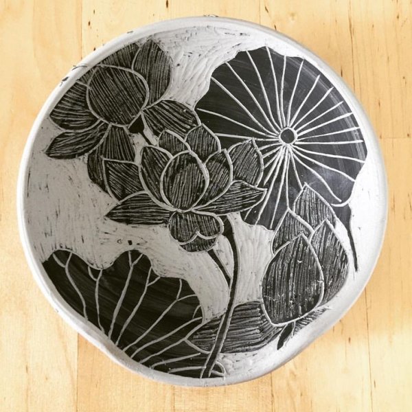 Сграффито Лотосы