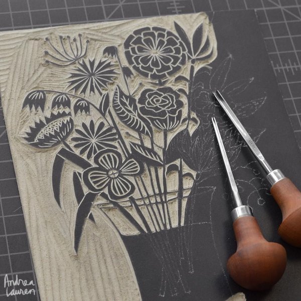 Штихель для линогравюры